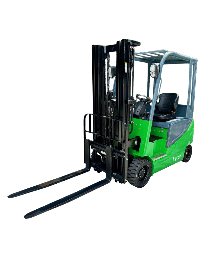 Elektrinis šakinis krautuvas 2000 kg